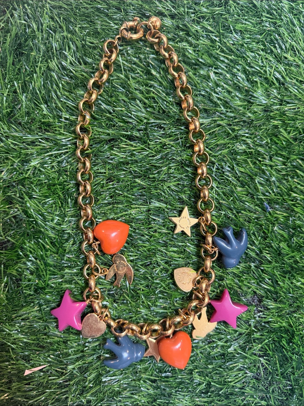 RARE Vintage Marc Jacobs Charm Necklace Y2K. Make An Offer!